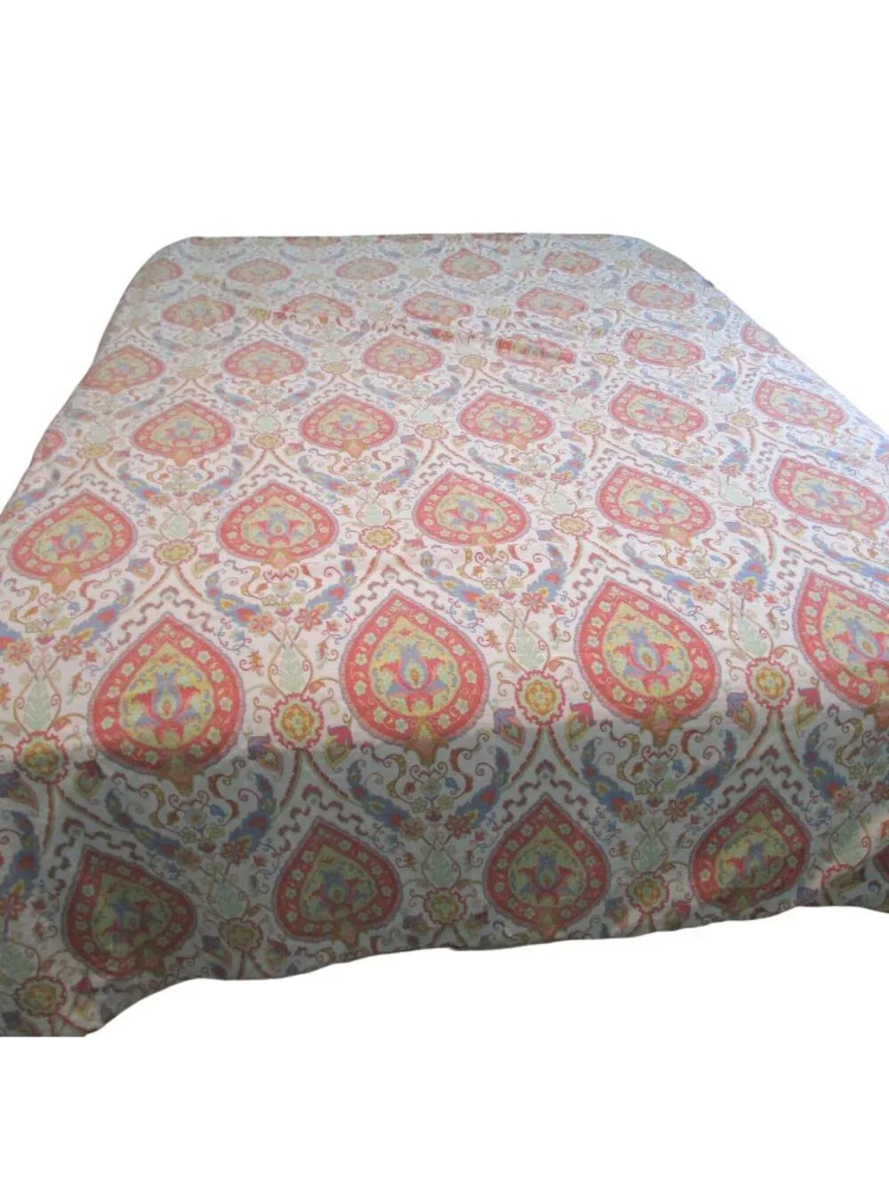 Vintage Lauren Ralph Lauren Full Queen Reversible Duvet Cover Paisley Floral